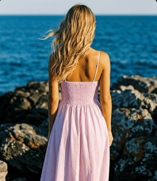 Morning Spring Midi Dress - The Salty BabeDresses