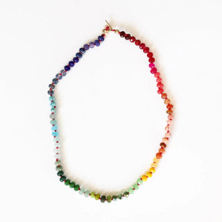 Natural Gemstone Necklace | The Salty Babe