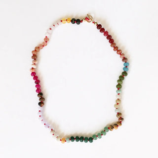 Natural Gemstone Necklace | The Salty Babe