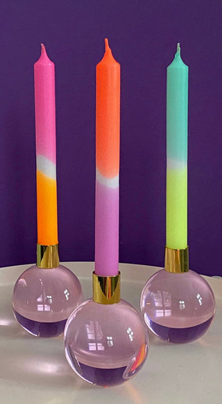 Neon Tall Candles - The Salty BabeCandle