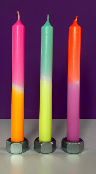 Neon Tall Candles - The Salty BabeCandle
