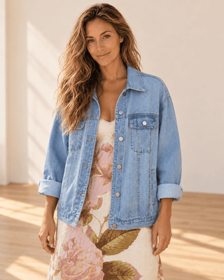 North Shore Denim Oversized Jacket - The Salty BabeJackets