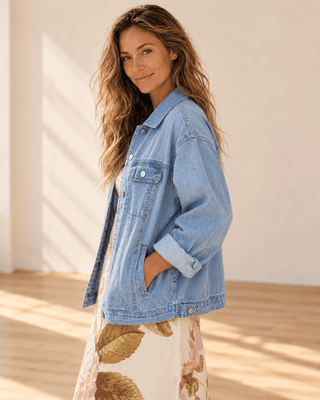 North Shore Denim Oversized Jacket - The Salty BabeJackets