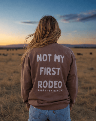 Not My First Rodeo Oversized Sweatshirt - The Salty BabeSweatshirt