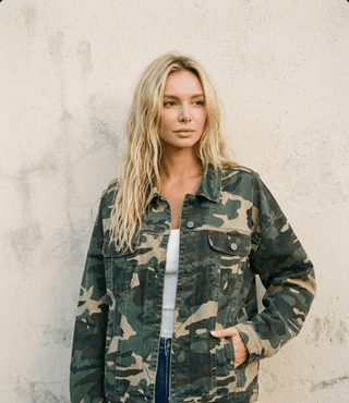 Off - Duty Camo Jacket - The Salty BabeJackets