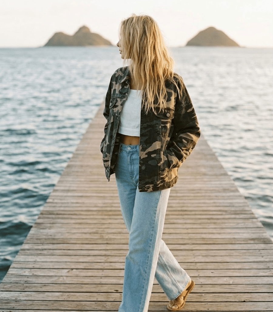 Off - Duty Camo Jacket - The Salty BabeJackets