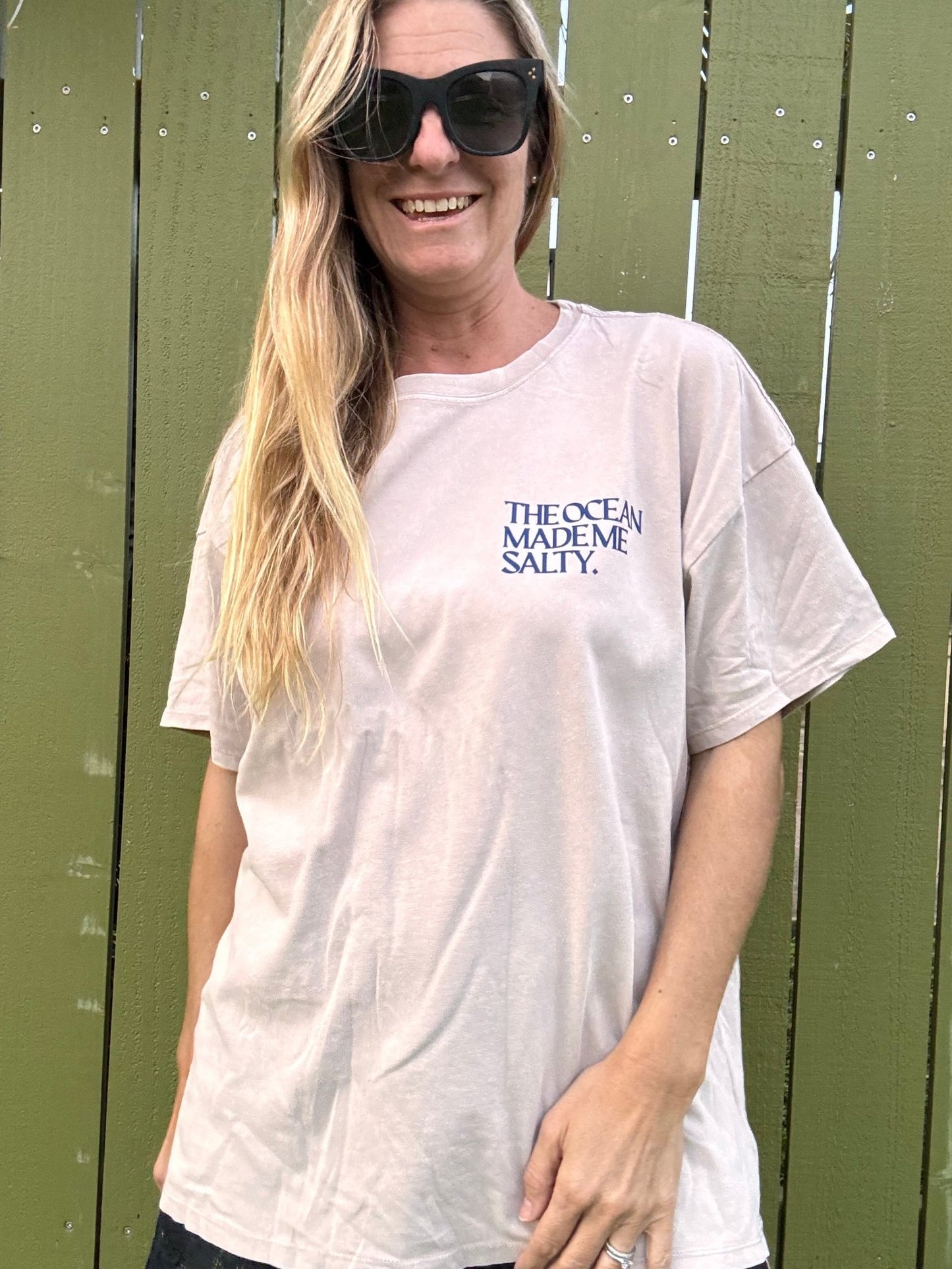 OMMS Nouveau oversized tee - The Salty BabeGraphic Tee Shirts