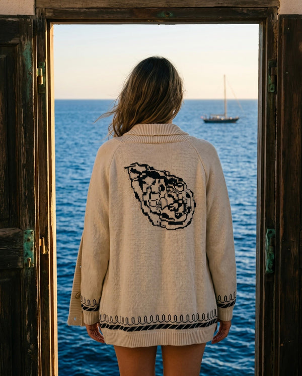 Oyster Ranch Cardigan Sweater - The Salty BabeSweaters