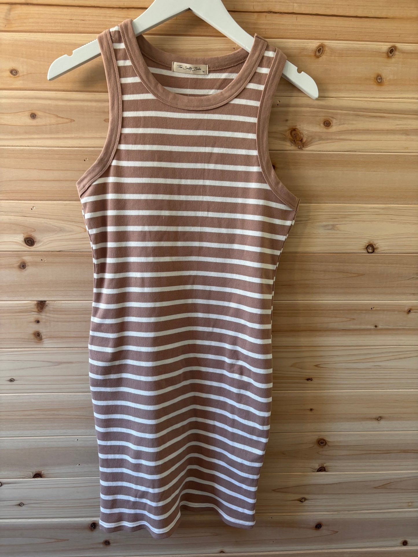 Pack Your Bags Bodycon Stripe Dress - The Salty BabeDresses