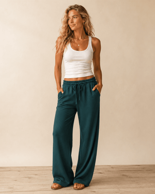 Palm Shade Straight Leg Pant - The Salty BabePants