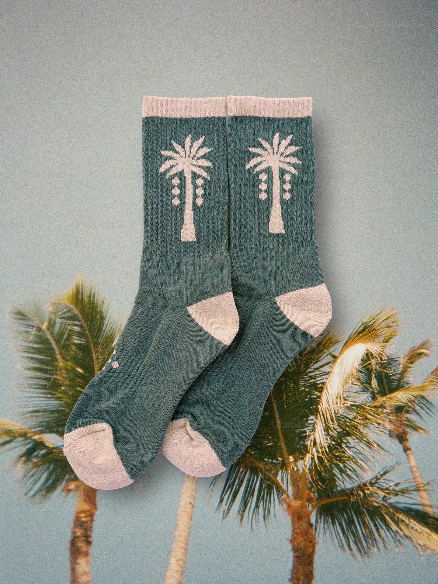 Palm Tree Socks - The Salty Babesocks