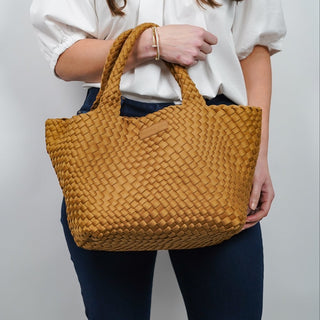 PARKER & HYDE Classic Woven Tote Bag - The Salty BabeBags