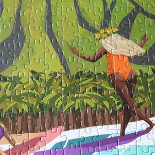 Party Wave Puzzle By Michi Pichel - The Salty Babehomegoods