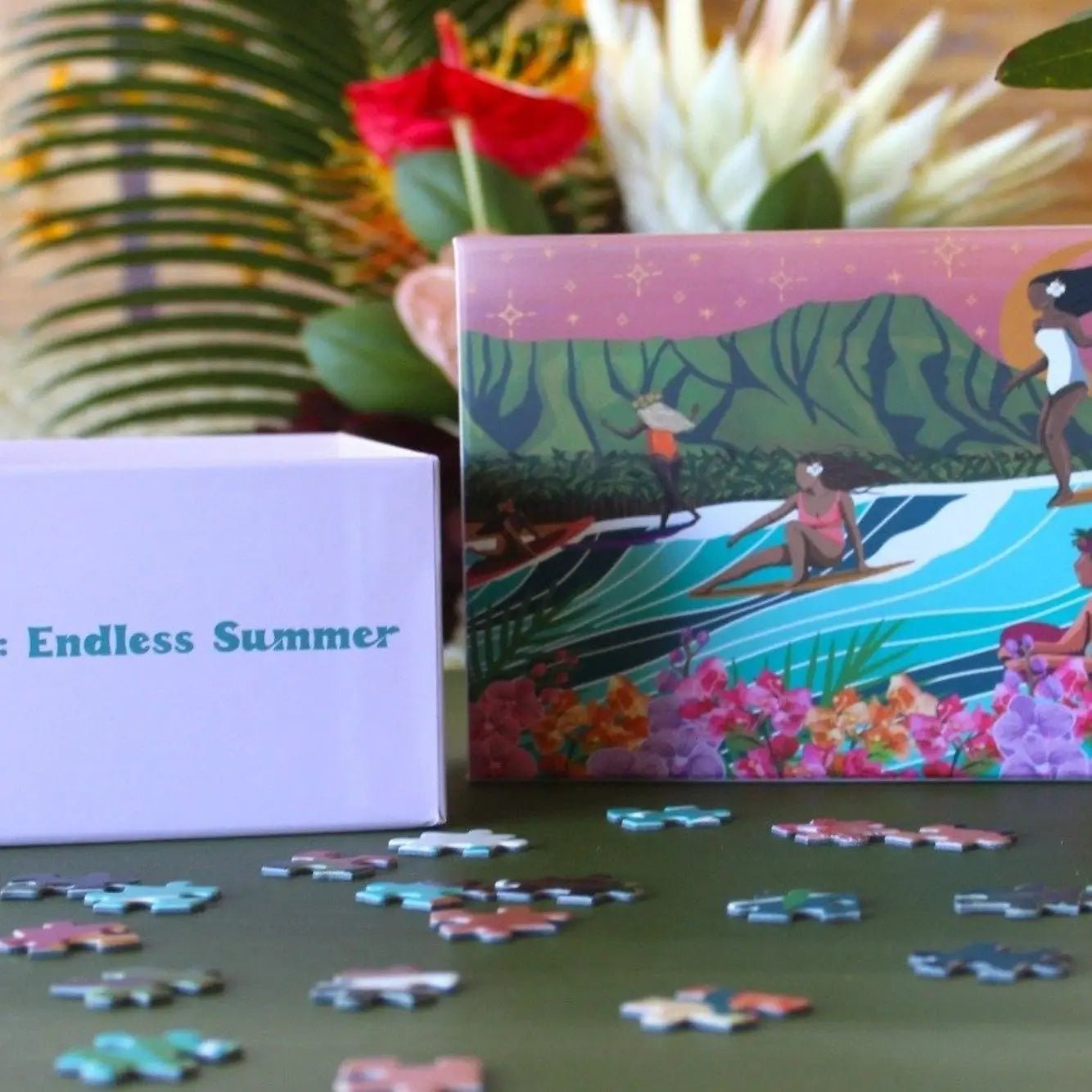 Party Wave Puzzle By Michi Pichel - The Salty Babehomegoods