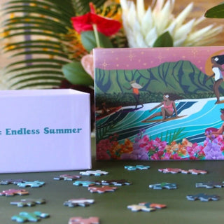 Party Wave Puzzle By Michi Pichel - The Salty Babehomegoods