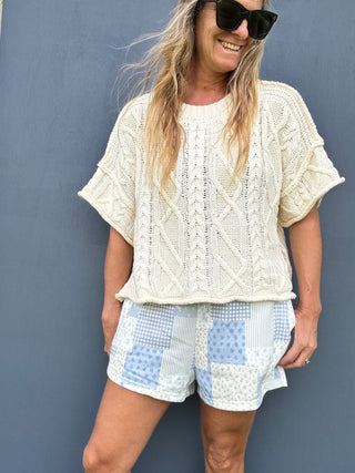 Patch Me Pretty Sweatshorts - The Salty BabeShorts