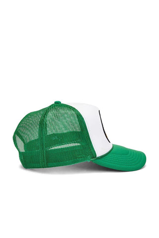 Pau Hana Surf Co. Trucker Hat - Green/White - The Salty BabeHats