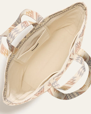 PENDLETON Astoria Canvas Large Tote - Ivory Ponderosa - The Salty BabeBags