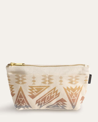 PENDLETON Astoria Canvas Zip Pouch - Ivory Ponderosa - The Salty BabePouch