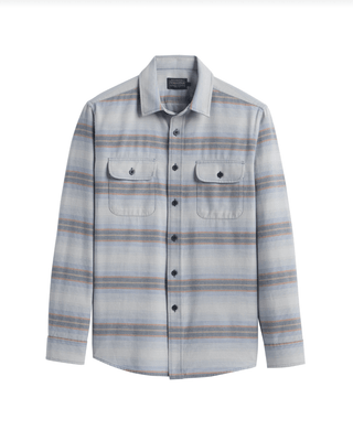 PENDLETON Beach Shack Shirt - Blue Stripe Multi - The Salty Babemens