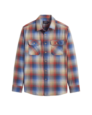 PENDLETON Beach Shack Shirt - Blue/Red Plaid - The Salty Babemens