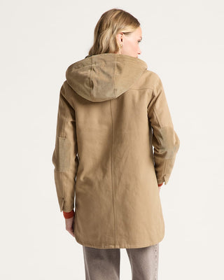 PENDLETON Cedar Creek Canvas Cord Trim Parka - Old Oak - The Salty BabeJackets