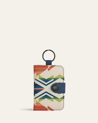 PENDLETON Creekside Explorer Key Ring Wallet - Navy Multi - The Salty BabeWallet