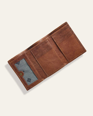 PENDLETON Nehalem Cotton Trifold Wallet - Navy Multi - The Salty BabeWallet