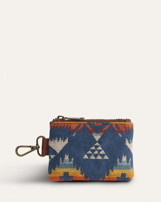 PENDLETON Nehalem Cotton Zip Card Case - Navy Multi - The Salty BabeWallet