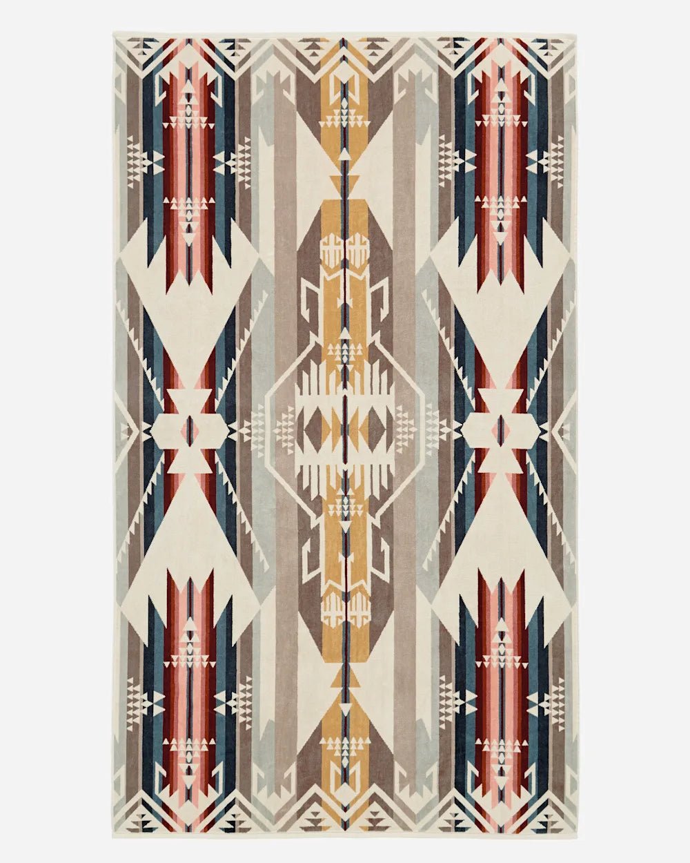 PENDLETON Oversized Jacquard Spa Towel - The Salty BabeTowel