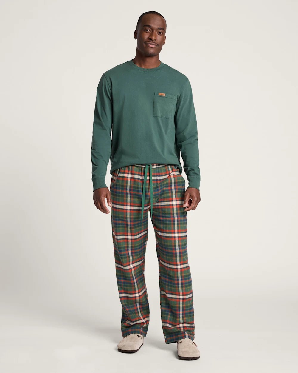 PENDLETON Pajama Pant - Green Multi Plaid - The Salty Babemens