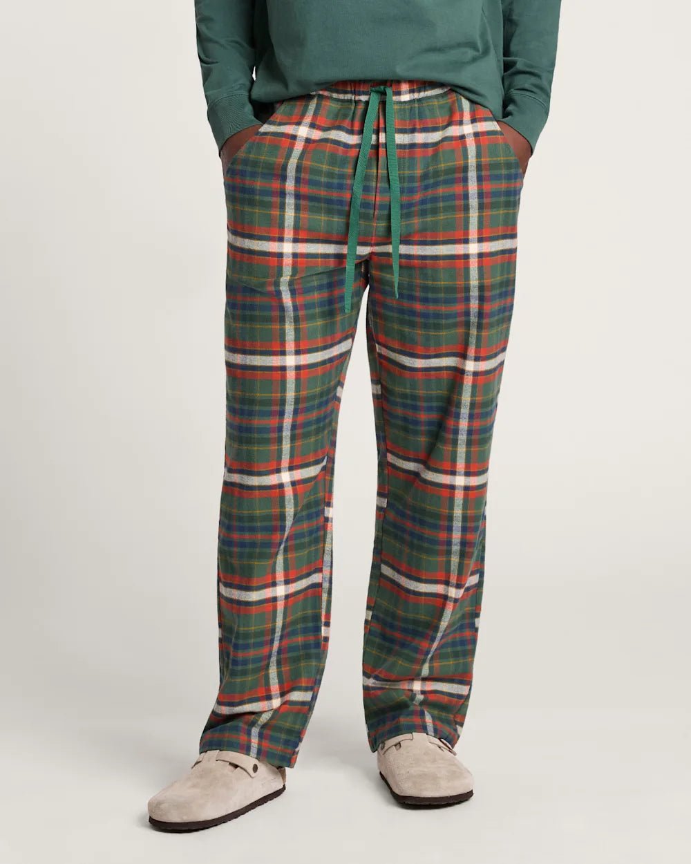 PENDLETON Pajama Pant - Green Multi Plaid - The Salty Babemens