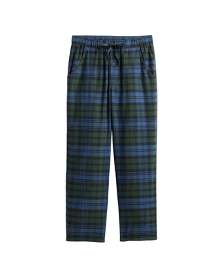 PENDLETON Plaid Flannel Pajama Pant - Black Watch Tartan | The Salty Babe