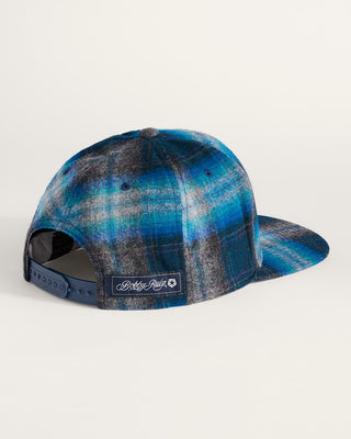 PENDLETON Plaid Flat Brim Hat - The Salty Babemens
