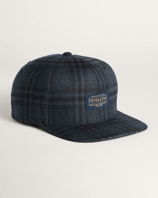 PENDLETON Plaid Flat Brim Hat - The Salty Babemens