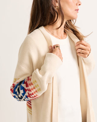 PENDLETON Sierra Spring Cotton Cardigan - Natural Chief Joseph - The Salty BabeCardigan