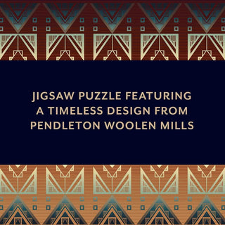 Chronicle Books Pendleton Unity Pattern Puzzle (view 2) | The Salty Babe