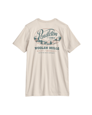Pendleton Woolen Mills PENDLETON Vintage Valley Graphic Tee - Dust/Multi — Mens | Après Sea Ranch