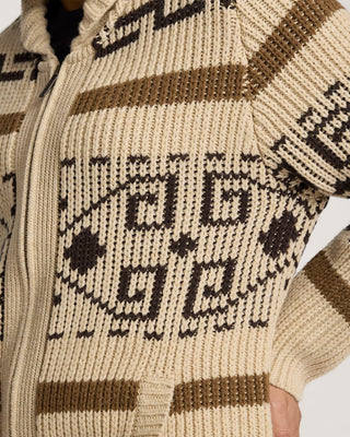 PENDLETON Westerly Cotton Cardigan - Tan Brown Multi - The Salty BabeCardigan