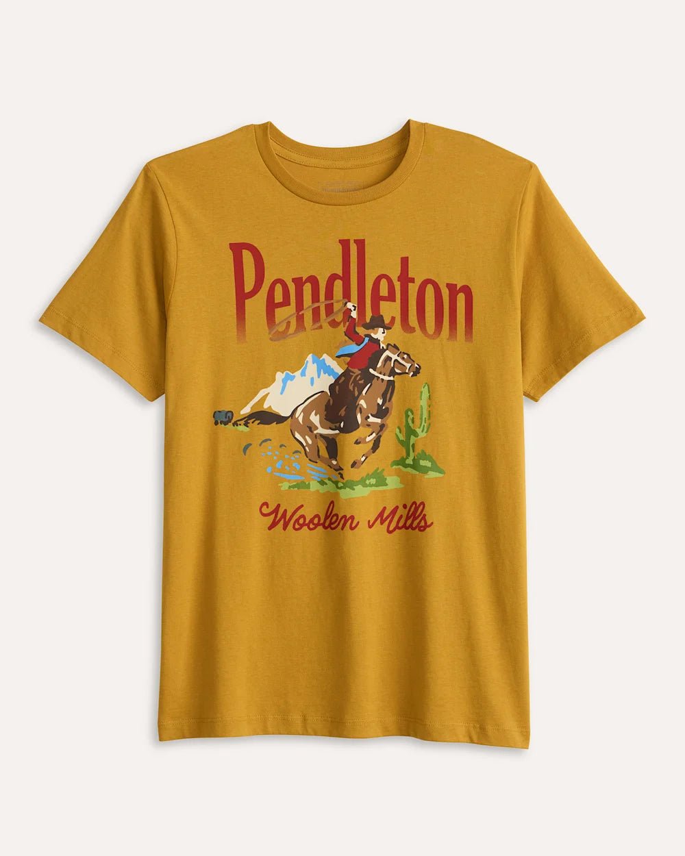 PENDLETON Women's Western Tee - Old Gold - The Salty BabeTee Shirts