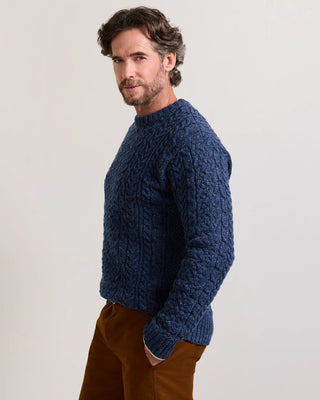 PENDLETON Wool Fisherman Crew in Navy Dongel