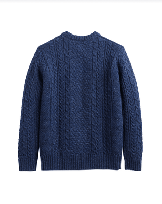 PENDLETON Wool Fisherman Crew in Navy Dongel