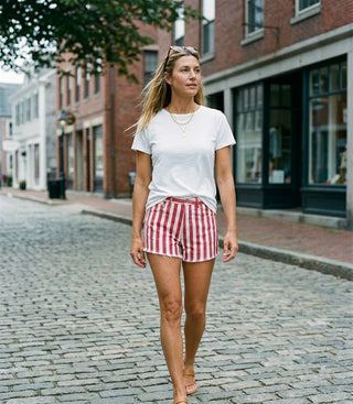 Picnic Stripe Shorts - The Salty BabeShorts
