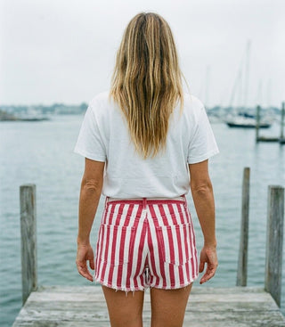 Picnic Stripe Shorts - The Salty BabeShorts