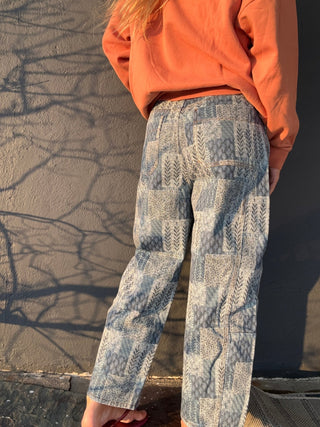 Pieced Out Barrel Pants - The Salty BabePants
