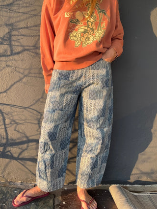 Pieced Out Barrel Pants - The Salty BabePants