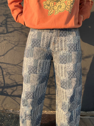 Pieced Out Barrel Pants - The Salty BabePants
