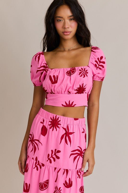 Pink Paradiso Top - The Salty BabeTop