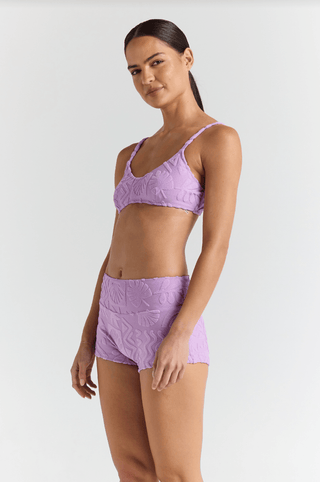 POOLSIDE PARADISO Mai Tai Scoop Bralette Bikini Top - Lilac - The Salty BabeSwim Tops