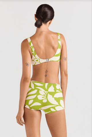 POOLSIDE PARADISO Mare Crop Bikini Top - Margarita - The Salty BabeSwim Tops